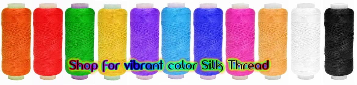 Silk Thread Vibrant Colors