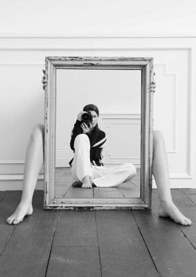 photography ideas with mirror