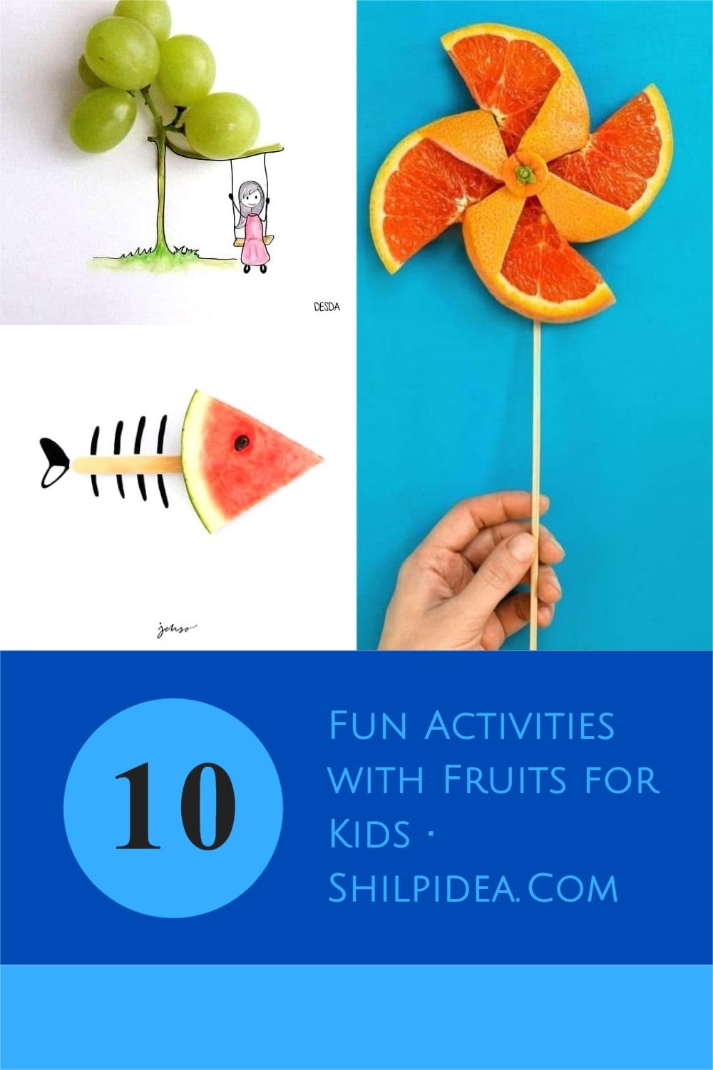 10 Fun Activities with Fruits for Kids • Shilpidea_Com