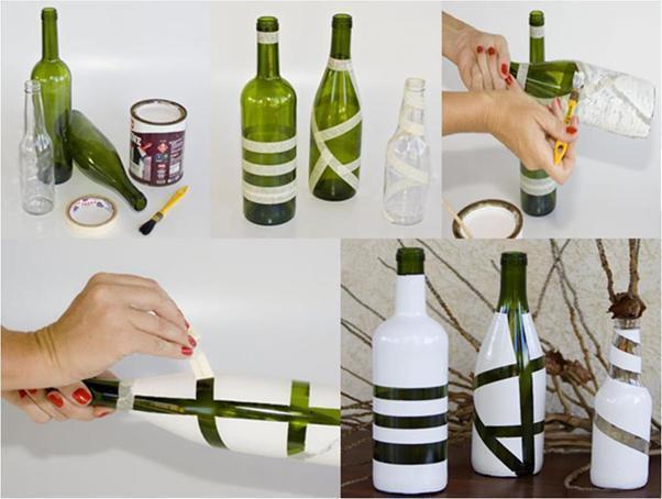 recycle-glass-bottle-using-adhesive-tape-shilpidea