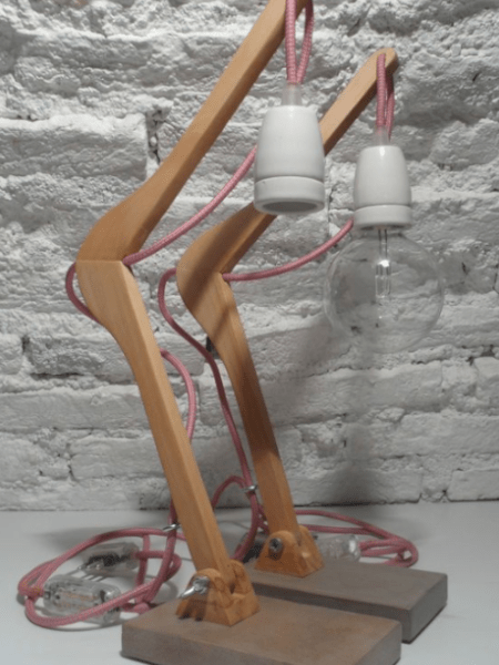 recycling wooden hangers