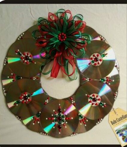 crafting ideas for old CDs