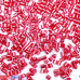 Beads 2mm - Glass Hexagonal - Red