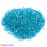 Beads 2mm - Glass Hexagonal - Aqua Blue