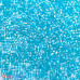 Beads 2mm - Glass Hexagonal - Aqua Blue