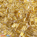 Beads 5mm - Glass Nalki - Golden