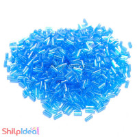 Beads 5mm - Glass Nalki - Sea Blue