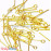 Eye Pins 60mm - Pack of 25 - Golden