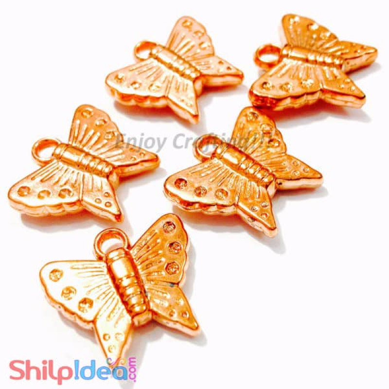 Jewellery Butterfly - Pack of 10 - Copper