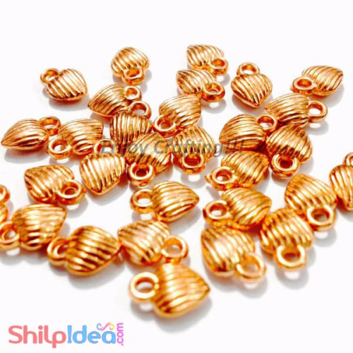 Jewellery Hearts - Pack of 20 - Copper