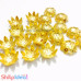 Bead Caps 10mm - Pack of 20 - Flower Shape - Golden