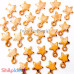 Jewellery Stars 8mm - Pack of 20 - Copper