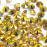 Diamonds 3mm - Resin Crystal - Golden