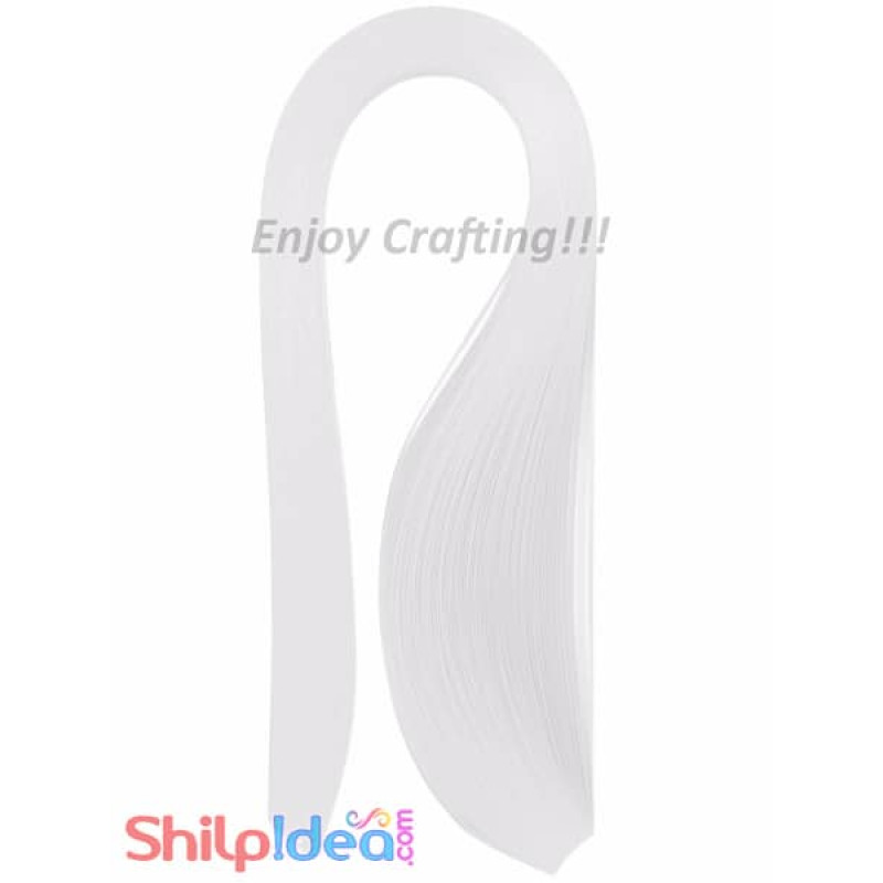 Quilling Strips - 3mm - White