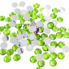 Rhinestones Flatback - Pack of 100 - Green