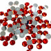 Rhinestones Flatback - Pack of 100 - Red