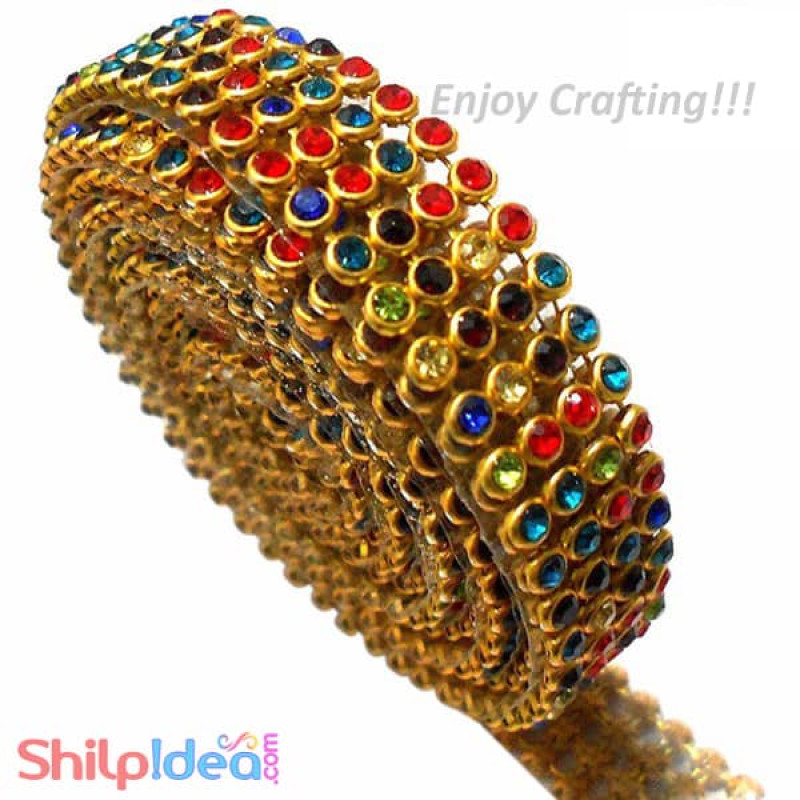 Stone Lace - 1.25 Meter - Assorted