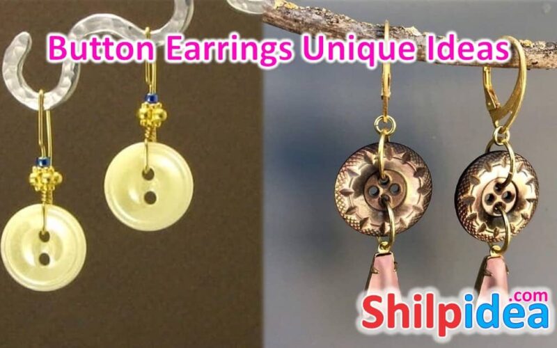 button-earrings-unique-ideas-shilpidea