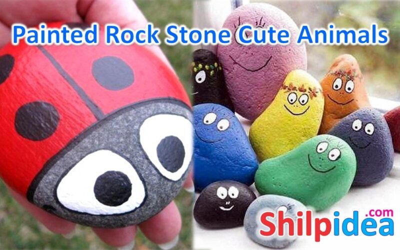 painted-rockstone-animals-ideas-shilpidea