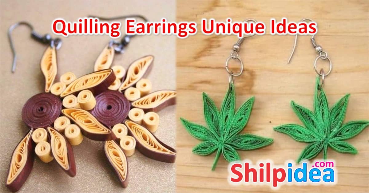 quilling-earrings-nature-ideas-shilpidea
