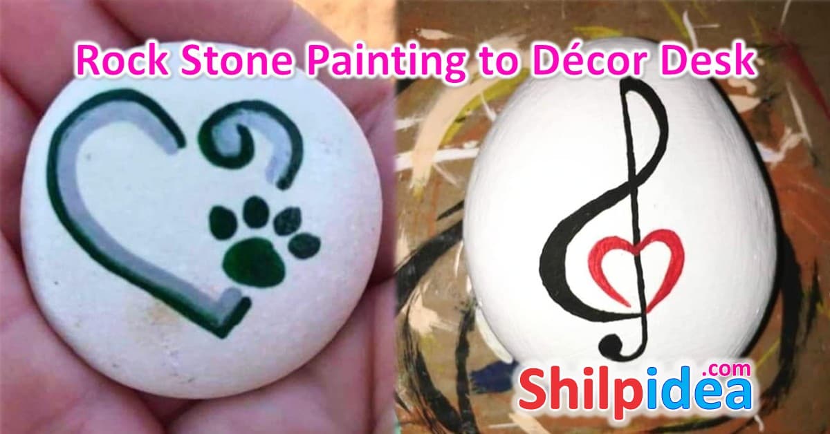 rock-stone-painting-table-decor-shilpidea