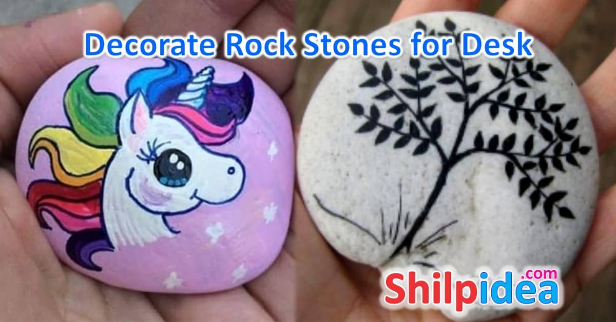decorate-rockstone-for-desk-ideas-shilpidea