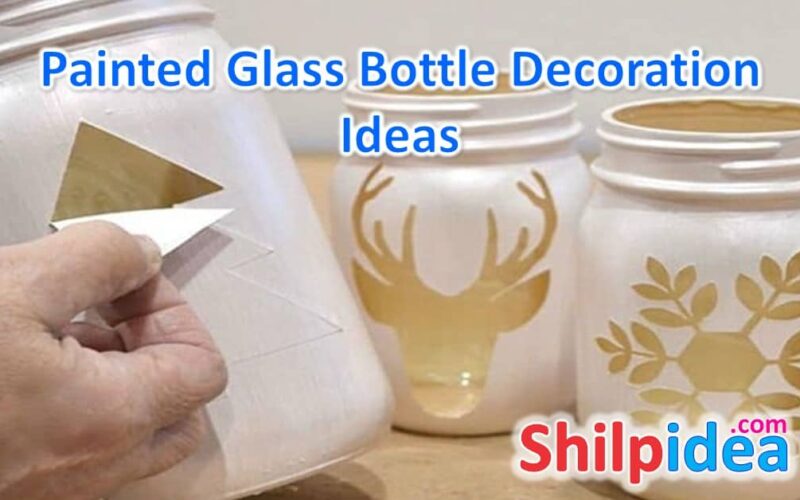 painted-glass-bottle-decoration-ideas-shilpidea