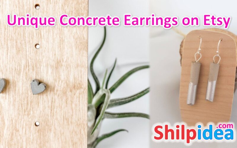 unique-concrete-earrings-ideas-etsy-shilpidea