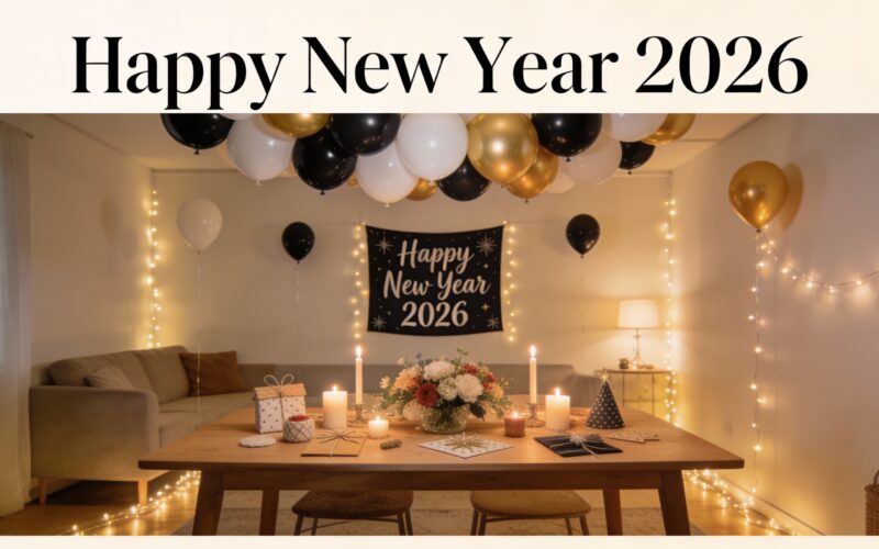New Year 2026 Eve Decoration Ideas