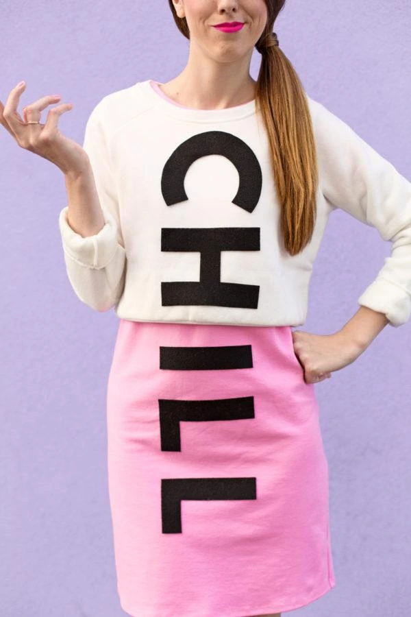 A Two-Color Chill Pill Outfit — photo