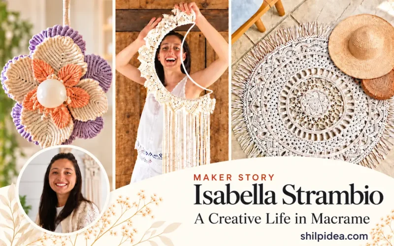Isabella Strambio’s macrame maker story