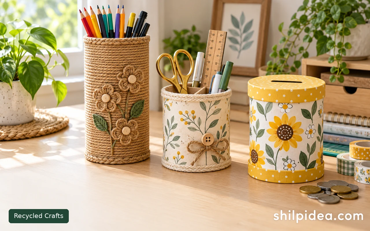 15 Pringles Can Craft Ideas for Storage, Decor, and Play – illustrative cover