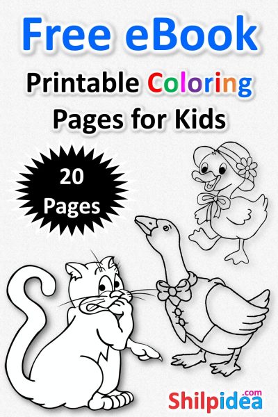 printable coloring ebook